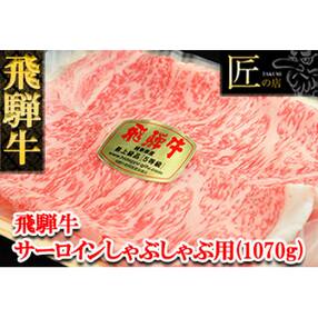 飛騨牛サーロインしゃぶしゃぶ　1070g(7～8人)【11-42】