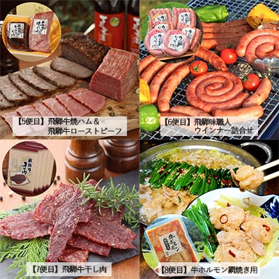 【毎月定期便 12回】飛騨 味職人「おさだ食品 定期便」毎月配送 セット【57-A】