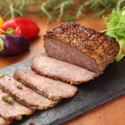 【毎月定期便 12回】飛騨味職人「おさだ食品 定期便」飛騨牛ローストビーフ&飛騨牛干し肉【57-B】