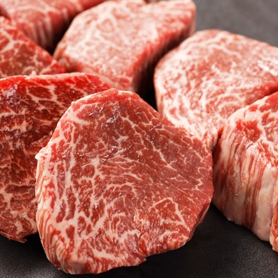 【冷凍】飛騨牛ヒレひとくちステーキ(300g) 牛肉 赤身【22-23】