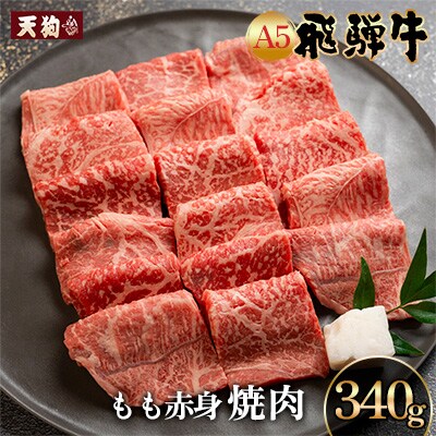 A5 飛騨牛 もも赤身焼肉 340g【冷凍】【11-1011】
