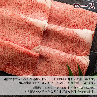 A5飛騨牛 ロースすき焼き 530g 冷凍ブランド牛 肉ギフト【11-1005】