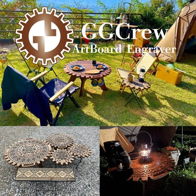 【ウォルナット】ミドルテーブル コンパス(1台)専用袋付き 机 テーブル 【93-4【1】】