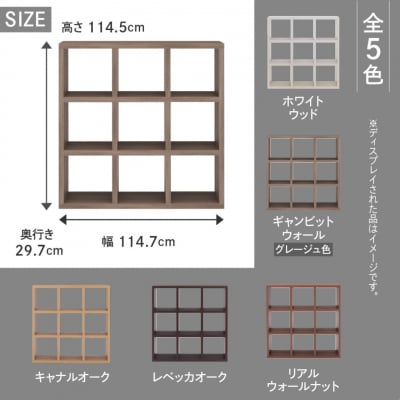 【レベッカオーク】フリーダム両面シェルフ RSR-330【46-17【3】】