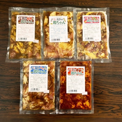 焼肉大臣の鶏ちゃんセット 5種類 食べ比べ 下呂市 ソウルフード 郷土料理【83-17】