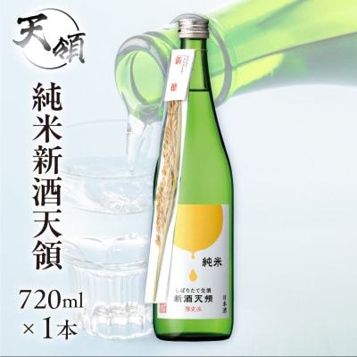 2026年11月上旬から発送【天領酒造】純米しぼりたて生酒 新酒天領(720ml×1本)【2-27】