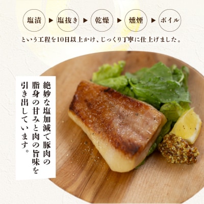 【飛騨 味職人】ボーノポーク豚とろベーコン 約900g(約300g×3)豚 豚肉【57-20】