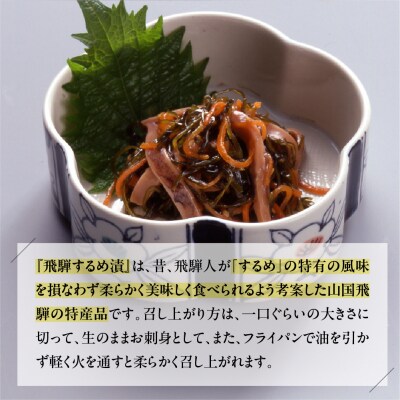 【数量限定】2025年11月21日～順次発送  飛騨するめ漬(3～4枚箱入り)440g【3-11】