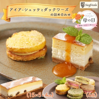 【母の日までにお届け 2026年5月7日～9日発送】アイアーシェッケとダックワーズ3種【32-2m】