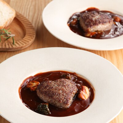 【母の日までにお届け 2026年5月7日～9日発送】飛騨牛ハンバーグ 4個【22-14m】