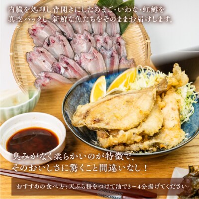 川魚 食べ比べセット(5尾入り　各1袋)計15尾(あまごひらき・いわなひらき【108-4】