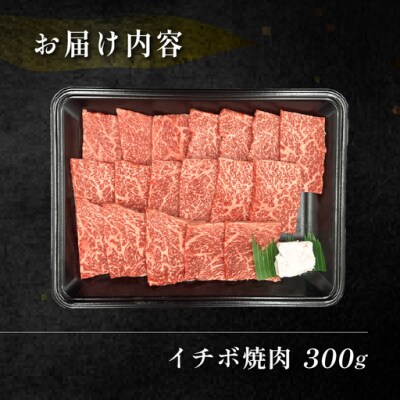 【12月発送】【冷凍】菊の井 飛騨牛イチボ焼肉 300g(2～3人前)【70-7(12)】