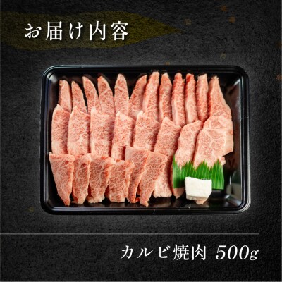 【1月発送】【冷凍】菊の井 飛騨牛カルビ焼肉 500g(4～5人前)【70-10(1)】