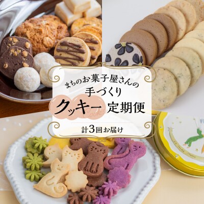 【定期便 3回】下呂のおすすめクッキー 3ヵ月 焼菓子【tc13】