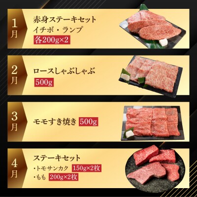 【定期便 12回】飛騨牛まるごと1年味わい尽くし定期便(3～5人前)【70-D】