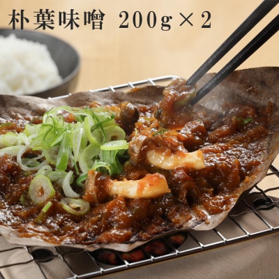 朴葉味噌 200g×2 朴葉みそ【124-2】