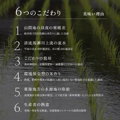 新米先行受付【2026年産】(10月中旬頃から順次発送) 馬瀬ひかり 5kg【125-1】