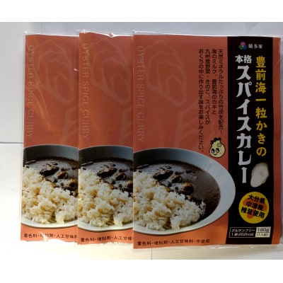 豊前海一粒かき本格スパイスカレー グルテンフリー 3個セット お礼品詳細 ふるさと納税なら さとふる