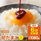 【2ヵ月毎定期便】かぐやひめ「初たまご」180個　全6回