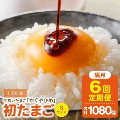 【2ヵ月毎定期便】かぐやひめ「初たまご」180個　全6回