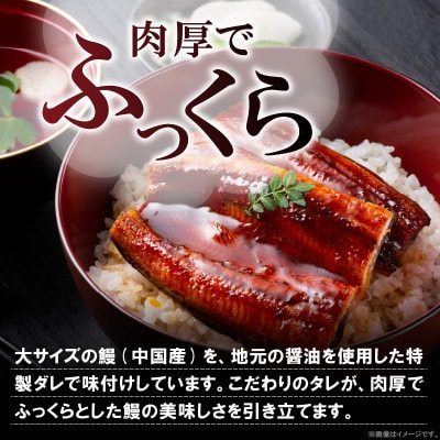 うなぎの蒲焼ビッグサイズ　4尾(計約1.2kg前後)
