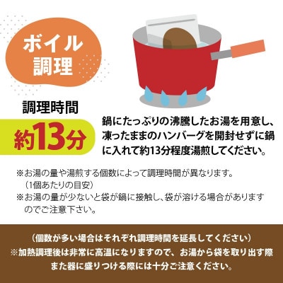 4種類のハンバーグ食べ比べ8個セット(デミグラス・トマト・カレー・カルボナーラ)