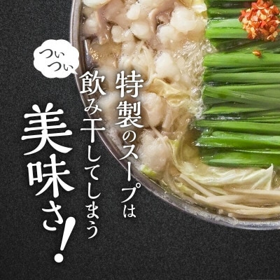 博多もつ鍋前田屋のもつ鍋セット　しょうゆ味2～3人前