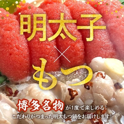 博多明太醤油もつ鍋セット(4～6人前)