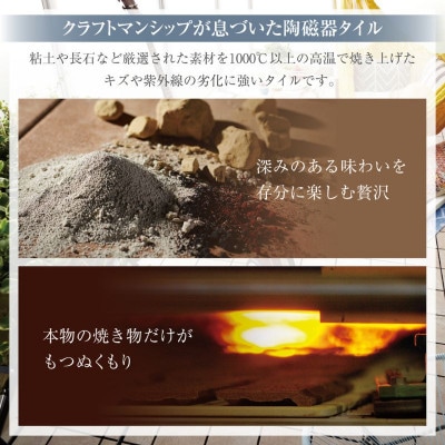 TOTO タイルデッキシステム材「バーセア」 MUシリーズ150 ベイクホワイト 1セット×10枚入