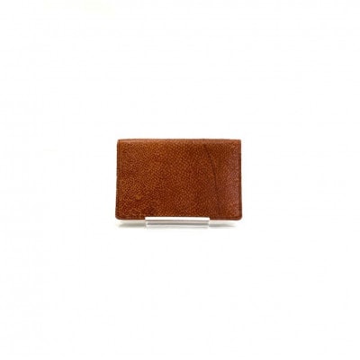 【Chestnut Brown】Ocean Leather 名刺入れ【ブリ】L【BX067-02】
