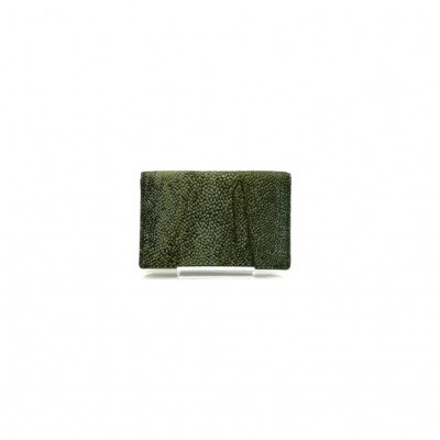 【Sea Green】Ocean Leather 名刺入れ【ブリ】L【BX067-04】