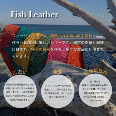 【Ocean Blue】Ocean Leather フィレ型キーホルダー【マダイ】BX085-04