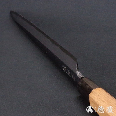 土佐打ち刃物 柳刃包丁 330mm | 片刃 上白鋼 イチイ八角柄 徳蔵オリジナル【AC087】