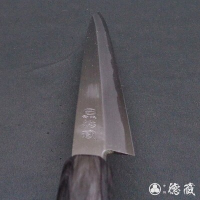 土佐打ち刃物 フグ引き包丁 300mm | 片刃 上白鋼 イチイ八角柄 徳蔵オリジナル【AC089】