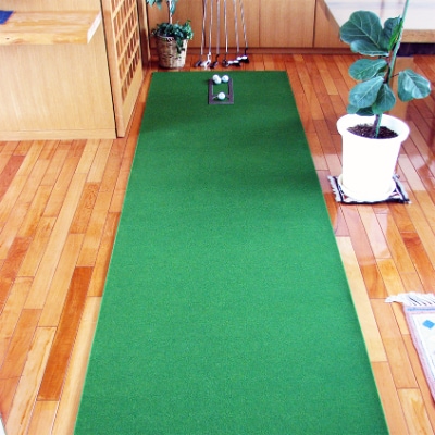 ゴルフ・クオリティコンボ(高品質パターマット90cm×3m×2枚組)パターマット工房【AG018】