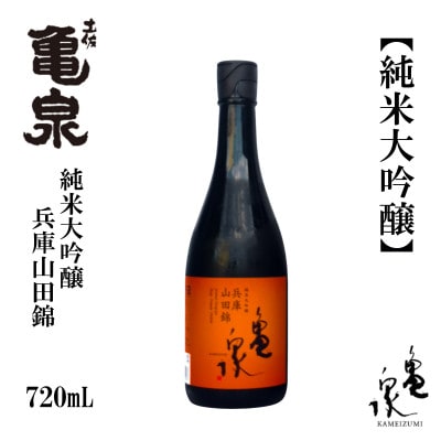 亀泉 純米大吟醸 兵庫山田錦 720mL 1本 AB148