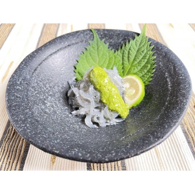 【訳あり】よくばり生しらす【どろめ】海鮮セット&葉ニンニクで作った無添加のぬた【BM001】