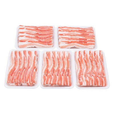 国産　豚バラ　スライス(約1.5kg)【小分け:約300g×5】【AP047】