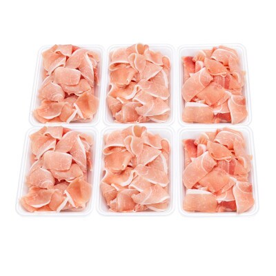 国産豚　切落し(約1.8kg)【小分け　約300g×6】【AP088】