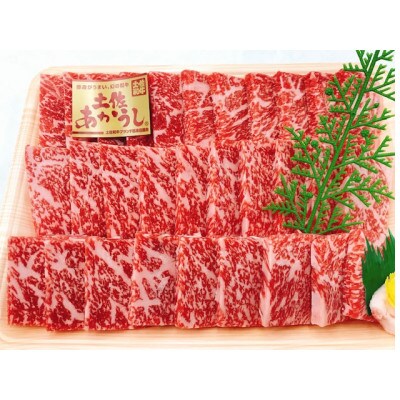 赤身がこじゃんと旨い!! 土佐あかうし 焼肉用 約800g【AP182】