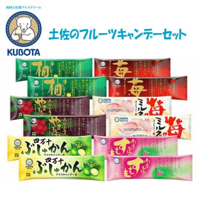 久保田食品の土佐のフルーツキャンデーセット | アイスギフトセット【AC210】