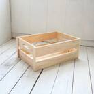 【高知県産ひのき】ウッドボックス 無塗装 [S]【AT002】