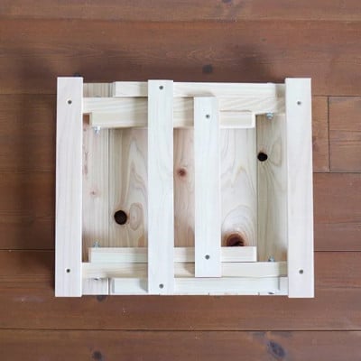 【ひのき香る工作キット】折りたたみミニテーブル【AT007】