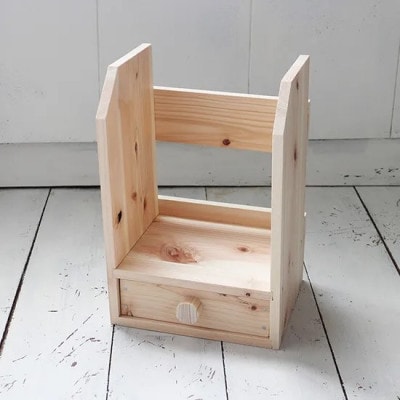 【ひのき香る工作キット】ミニブックスタンド【AT008】