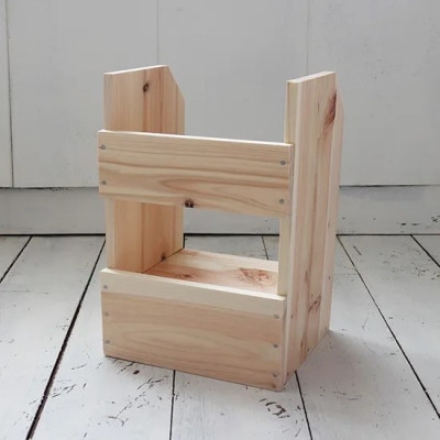 【ひのき香る工作キット】ミニブックスタンド【AT008】