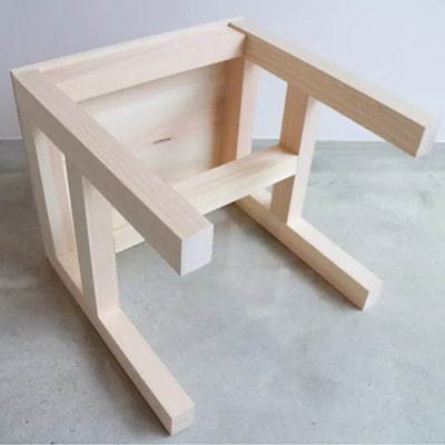 【ひのき香る工作キット】サイドテーブル【AT009】