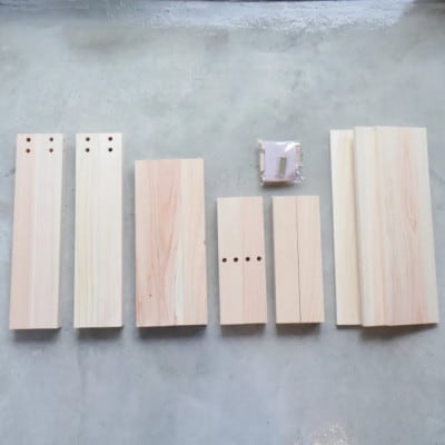 【ひのき香る工作キット】サイドテーブル【AT009】