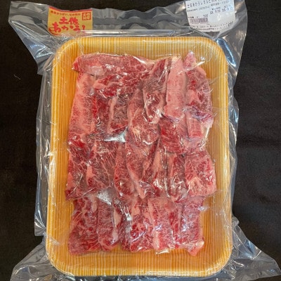 土佐あかうし焼き肉用カルビ 計約500g【AM041】
