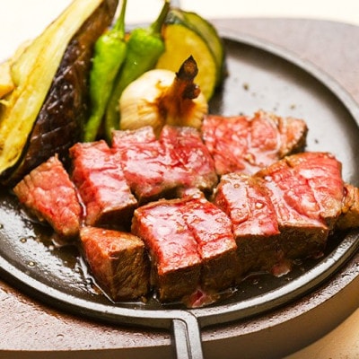 土佐あかうし 塊肉ステーキ(うで) 計約500g【AM047】