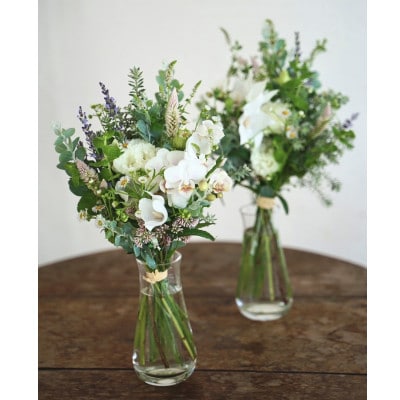 季節のおすすめ生花花束一対 供花【CG029】